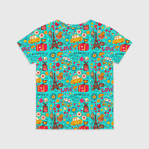 Детская футболка FRENCH LOVE / 3D-принт – фото 2