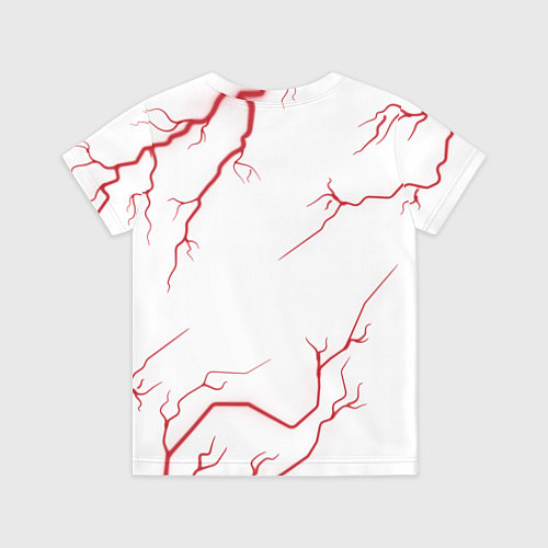 Детская футболка Dirt: красные таблички Best Player и Ultimate / 3D-принт – фото 2