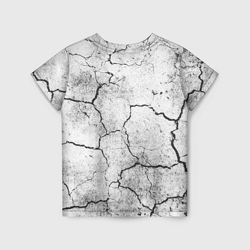 Детская футболка ШКОДА - Трещины / 3D-принт – фото 2