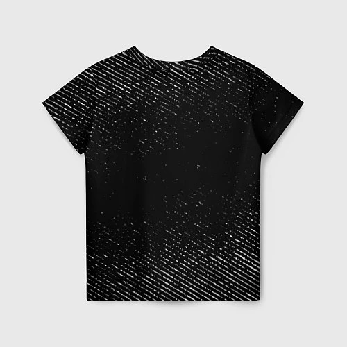 Детская футболка Daewoo с потертостями на темном фоне / 3D-принт – фото 2