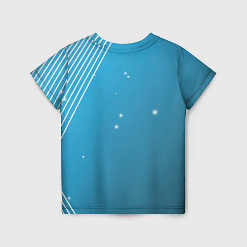 Детская футболка Тоттенхэм хотспур Абстракция / 3D-принт – фото 2