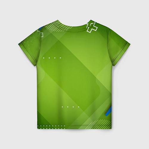 Детская футболка Inter Поле / 3D-принт – фото 2