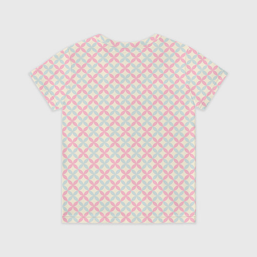 Детская футболка Бодрое утро - свинка пьет кофе / 3D-принт – фото 2