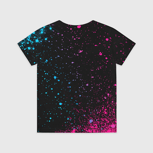 Детская футболка Free Fire - neon gradient / 3D-принт – фото 2