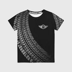 Футболка детская Mini tire tracks, цвет: 3D-принт