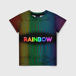 Детская футболка Радужные точки - Rainbow