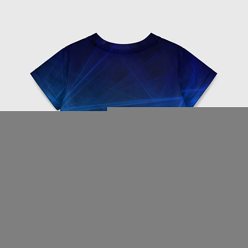 Детская футболка Daewoo - лучи / 3D-принт – фото 2