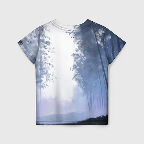 Детская футболка Дзин в лесу / 3D-принт – фото 2