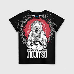 Детская футболка Jiu-Jitsu red sun Brazil