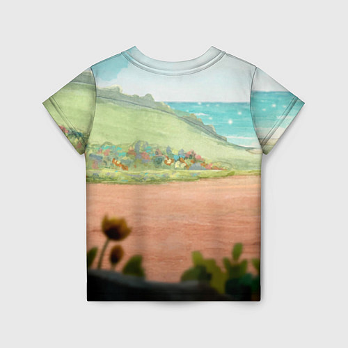Детская футболка Cuphead природа / 3D-принт – фото 2