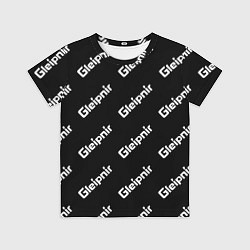 Футболка детская Глейпнир лого узор, цвет: 3D-принт