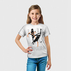 Футболка детская Capoeira duel, цвет: 3D-принт — фото 2