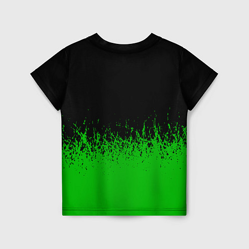 Детская футболка Undertale - зеленая трава / 3D-принт – фото 2
