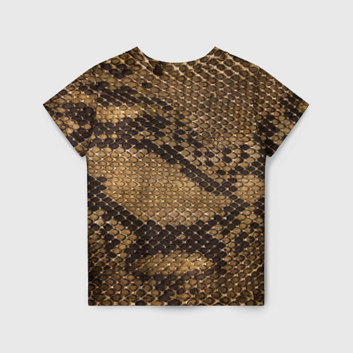 Детская футболка Кожа питона - fashion 2028 / 3D-принт – фото 2
