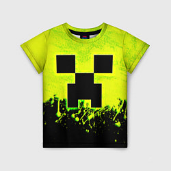 Детская футболка Creeper neon