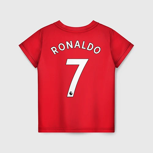 Детская футболка Криштиану Роналду Манчестер Юнайтед форма 20222023 / 3D-принт – фото 2