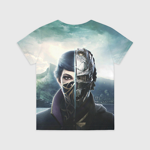 Детская футболка Dishonored - Эмили Колдуин / 3D-принт – фото 2