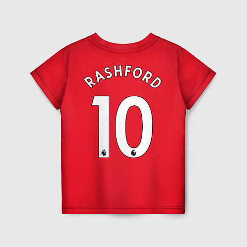 Детская футболка Rashford Манчестер Юнайтед форма 20222023 / 3D-принт – фото 2