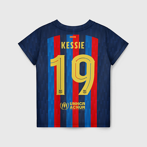 Детская футболка Kessie Барселона форма 20222023 / 3D-принт – фото 2