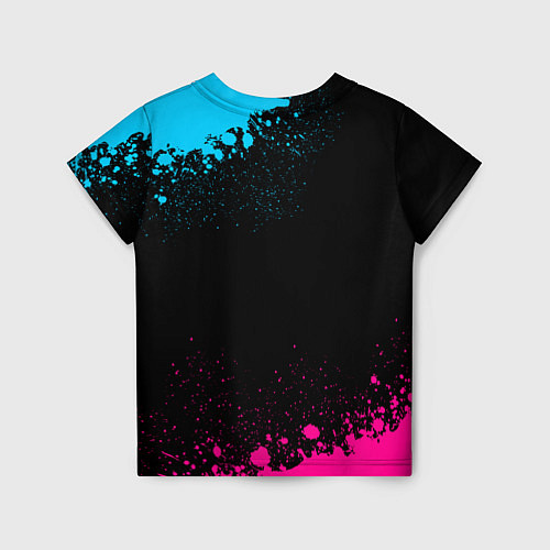 Детская футболка Lifan - neon gradient / 3D-принт – фото 2