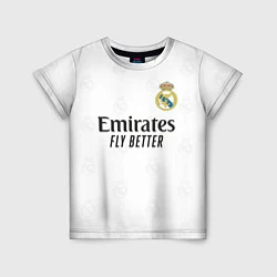 Футболка детская Винисиус Реал Мадрид форма 20222023, цвет: 3D-принт