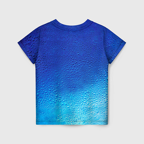 Детская футболка Вода - H2O / 3D-принт – фото 2