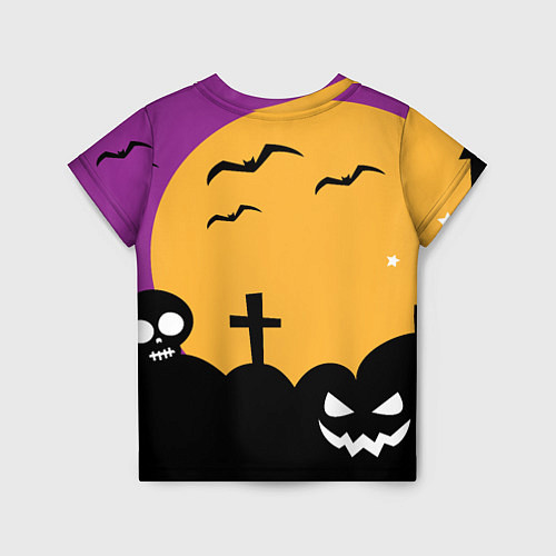 Детская футболка Приведение на хэллоуин / 3D-принт – фото 2