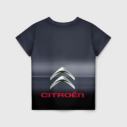Детская футболка Citroen - Racing team - Motorsport / 3D-принт – фото 2