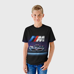 Футболка детская BMW M Performance Motorsport, цвет: 3D-принт — фото 2