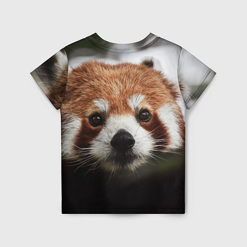 Детская футболка Малая панда / 3D-принт – фото 2