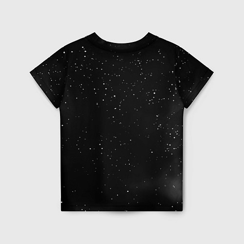 Детская футболка Лиза Наса космос / 3D-принт – фото 2
