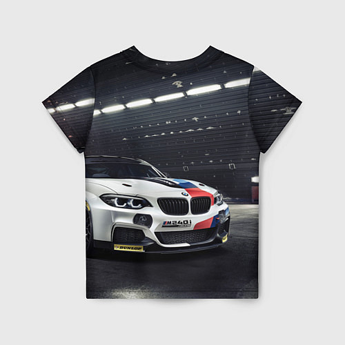 Детская футболка BMW M 240 i racing - Motorsport / 3D-принт – фото 2