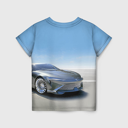 Детская футболка Buick concept в пустыне / 3D-принт – фото 2
