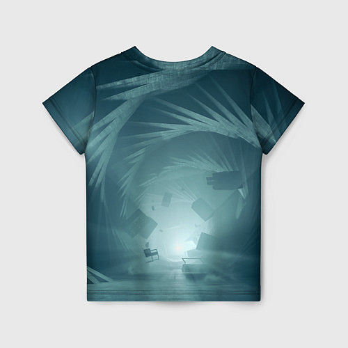 Детская футболка Аномалия в бюро / 3D-принт – фото 2