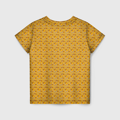 Детская футболка Паттерн с утятами / 3D-принт – фото 2