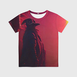Футболка детская Киберпанк футуристический доктор чумы, цвет: 3D-принт