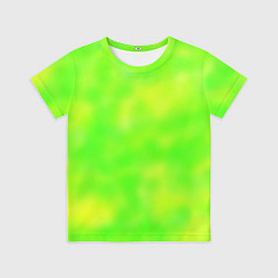Футболка детская Цвет сочное яблоко, цвет: 3D-принт