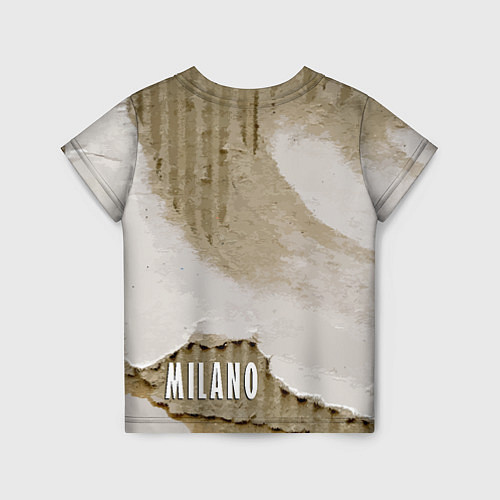 Детская футболка Рваный гофрированный картон - Milano / 3D-принт – фото 2