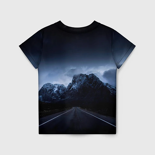 Детская футболка Untraveled Road - Thousand Foot Krutch / 3D-принт – фото 2
