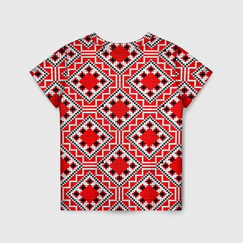 Детская футболка Белорусская вышивка - орнамент / 3D-принт – фото 2
