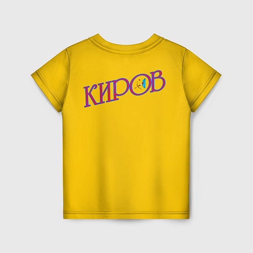 Детская футболка Кировская область - герб / 3D-принт – фото 2