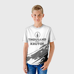 Футболка детская Thousand Foot Krutch логотип, цвет: 3D-принт — фото 2