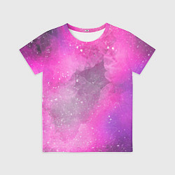 Детская футболка Розово-сиреневый дым