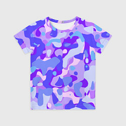 Детская футболка Ультрафиолетовая абстракция