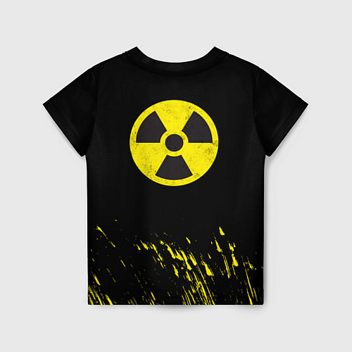 Детская футболка Radiation - радиационная опасность / 3D-принт – фото 2