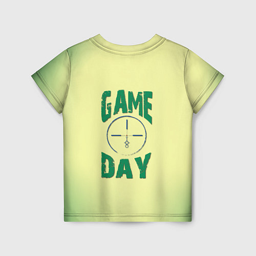 Детская футболка Game day / 3D-принт – фото 2
