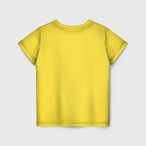 Детская футболка Бакуго Кацуки - желтый фон / 3D-принт – фото 2