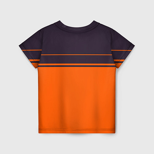 Детская футболка FIRM темно-оранжевый / 3D-принт – фото 2