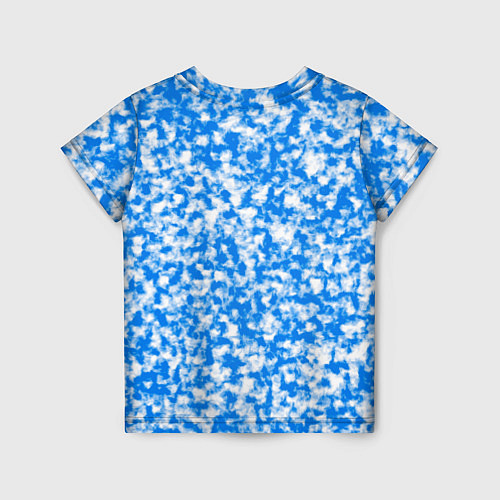 Детская футболка Абстрактные облака - текстура / 3D-принт – фото 2