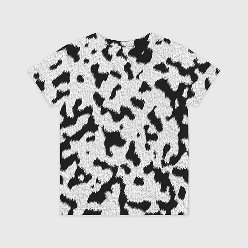 Детская футболка Далматин - текстура / 3D-принт – фото 2